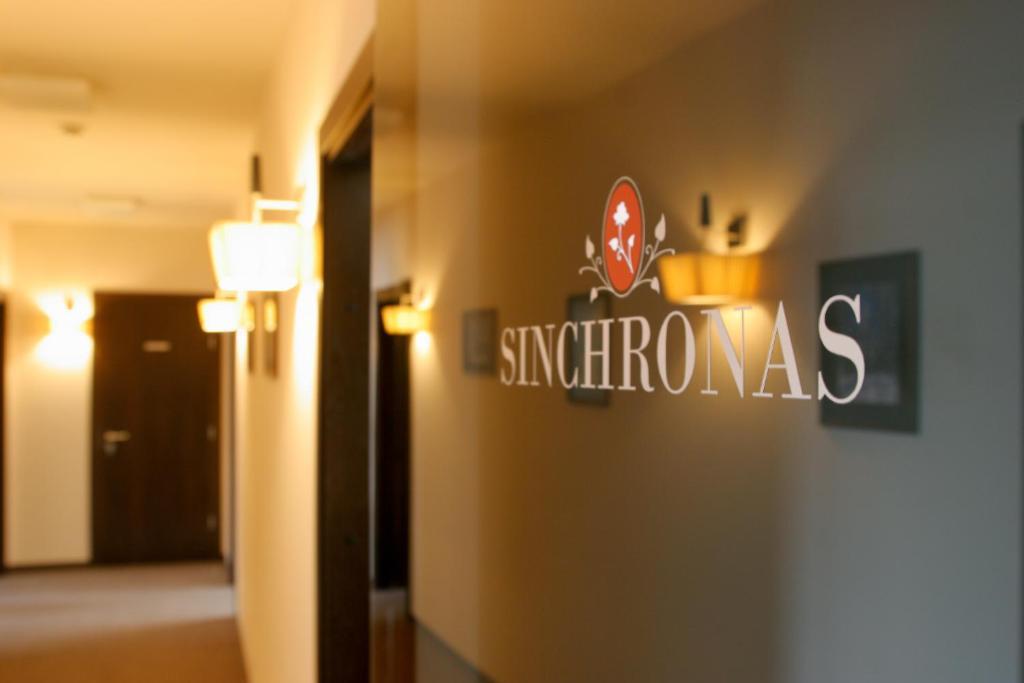 Hotel Sinchronas Telšiai Kültér fotó
